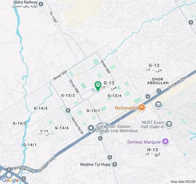 CORNER PLOT 30x60 FOR SALE G-13/2 ISLAMABAD