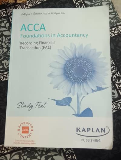 ACCA FA 1 Kaplan Study Text + Exam Kit – 2025/2026