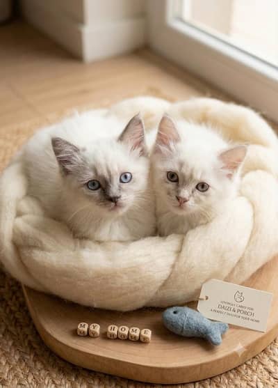 ​Ghar ke pale huay healthy Kittens (Litter Trained) for Sale
