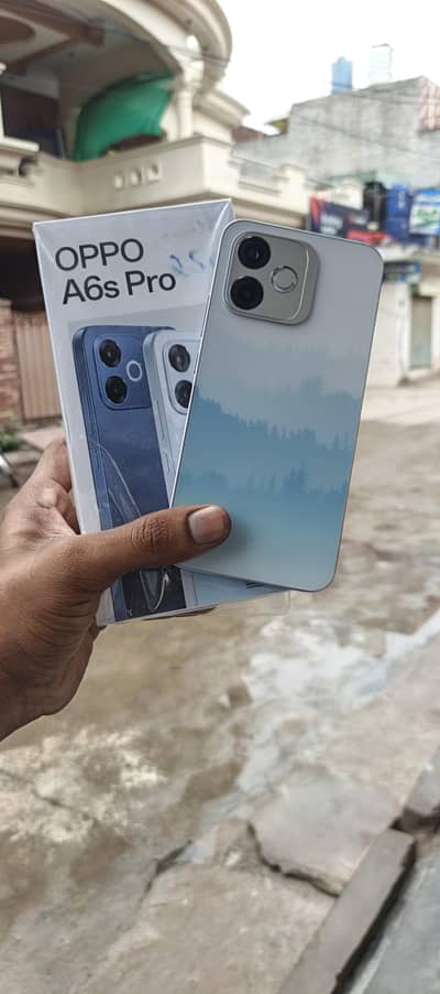 oppo a6s pro open box 16/256