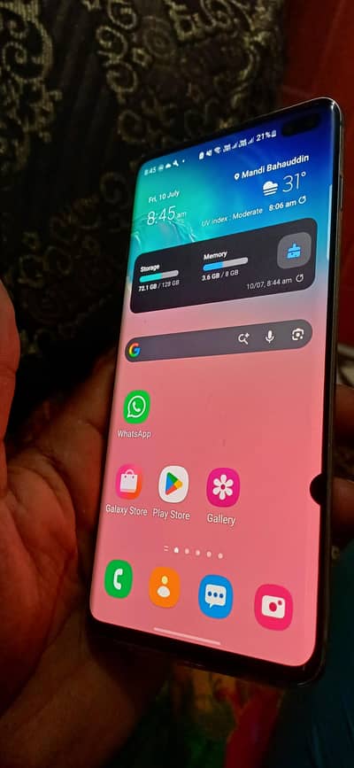 Samsung Mobile S10 Plus