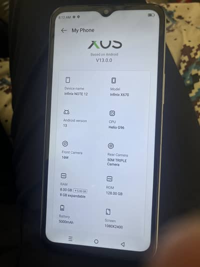 Infinix Note 12 Pro