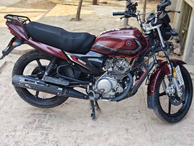 yamaha ybr dx 2025 red color