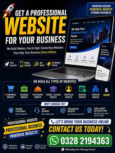 Professional Website Developer | Business Websites