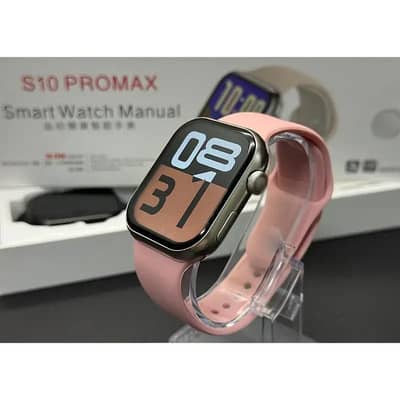S10 Promax Smart Watch with NFC & Health Featuresfree Delivery