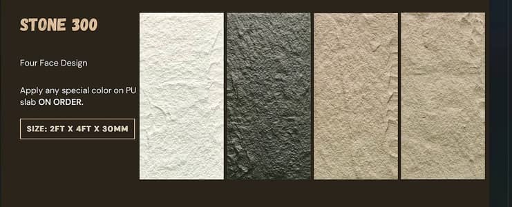 PU stone-3D Pu stone-Ps panel-Gypsum ceiling 2x2-WPC wallpanel-ceiling