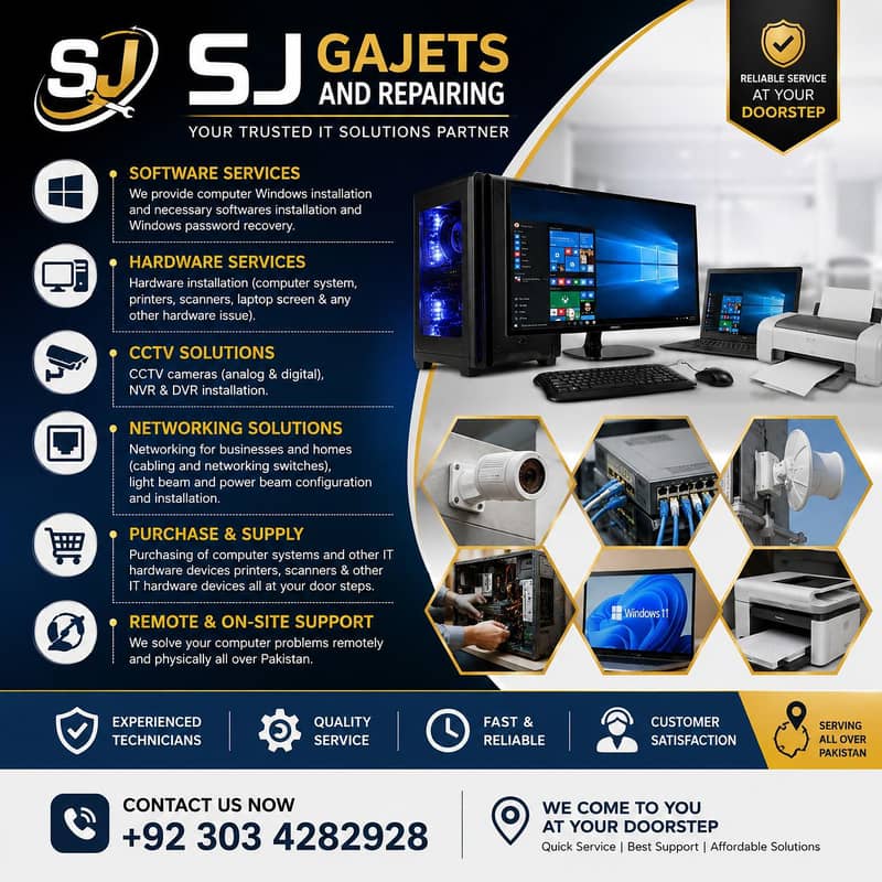 Professional IT Networking & Technical Support Services 0
