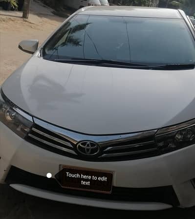 Toyota Corolla XLI 2015