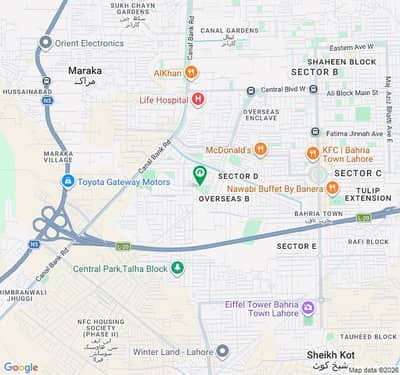 Overseas B 1277 No 10 Marla Plot For Sale Hot Location Bahria Town Lahore
