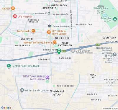 Rafi Block 4 Marla Commercial Plot For Sale Bahria Town Lahore