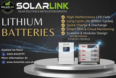 lithiun ion battery/solar battery/ soluna /dyness/fronus/itel/growatt
