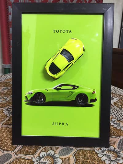car dycast model photo frame only one last piece