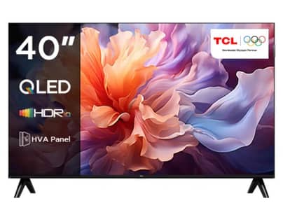 box pack TCL 40 inch QLED