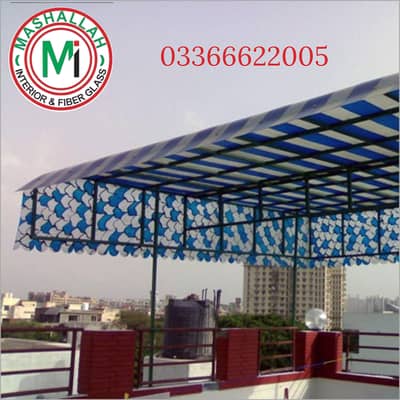 Fiber Glass-Fiberglass shade-car parking shade-fiberglass window--shed