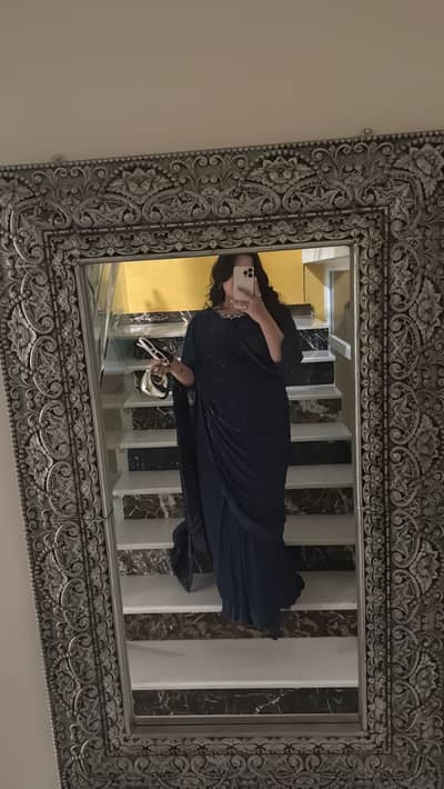 Blue Maria B saree