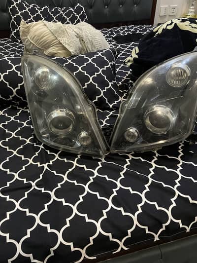 Swift headlights and backlights both