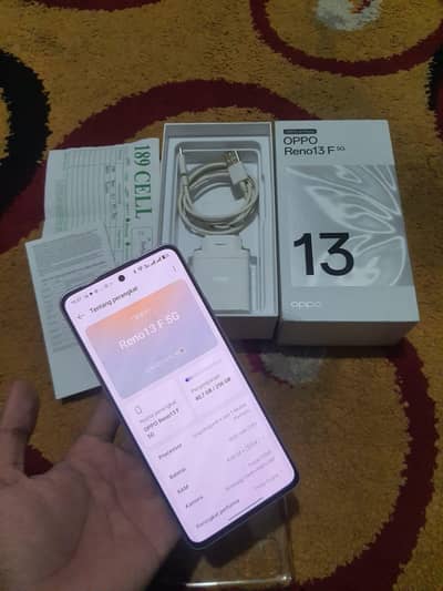OPPO Reno 13 PTA approved 12+12 256gb contect WhatsApp 0328,6655286