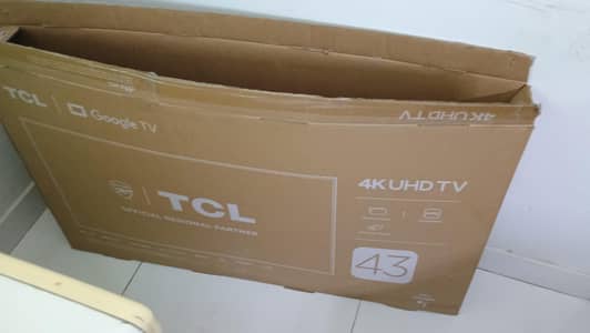 TCL led tv 43 4k uhd for parts