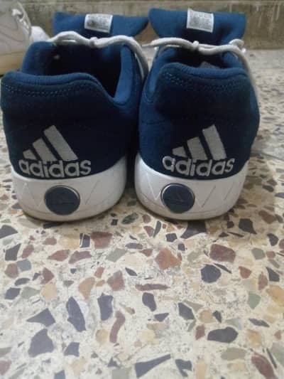 Adidas Casual Sneakers Blue – Size 44 – Imported – Excellent Condition