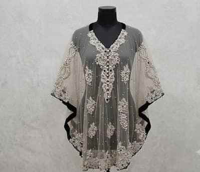 Heavy Embroidered Formal Cape for Women | Party Wear Cape | Luxury Des