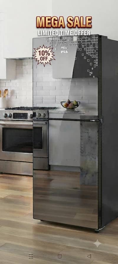 PEL NR-6210 C. GD Mirror Finish Fridge - Limited Time Offer (10% OFF!)