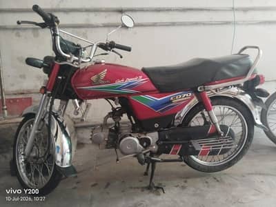 Honda CD 70 , 2013 model for sale