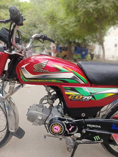 Honda 70 2022 model call 03084830917