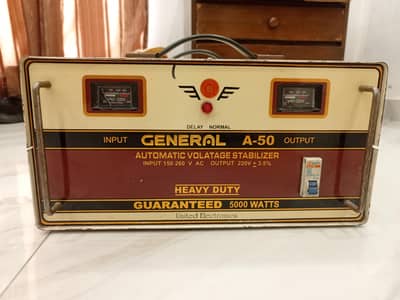 Original General A-50 5000 watt Stabilizer