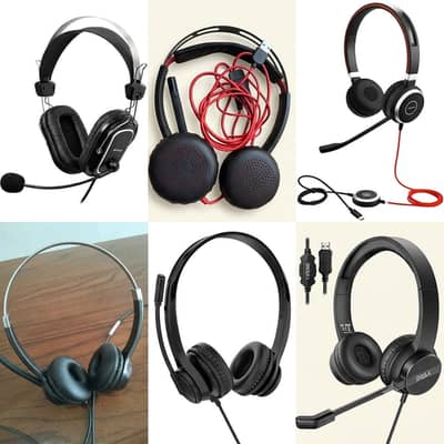jabra plantronics a4tech headphones for offices in quantity