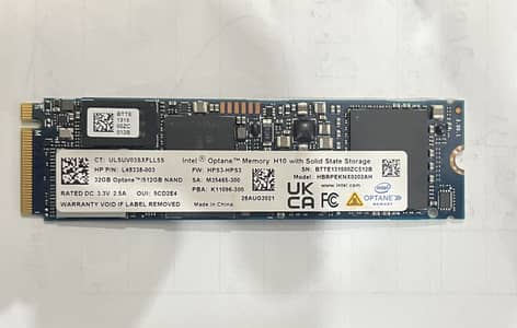 Intel 512 GB M. 2 SSD