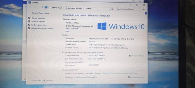 HP laptop available 8GB _ read more details