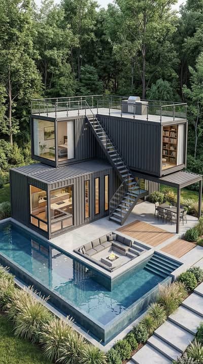 prefab home / prefab offices / prefab budling /Site Office Cabin