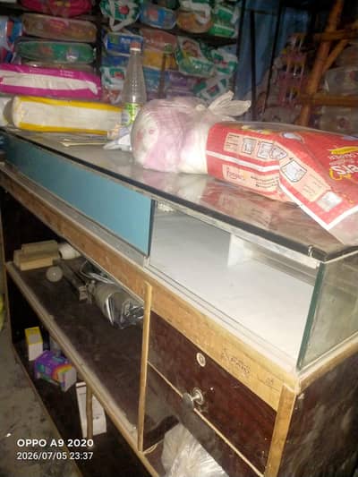 mobile shop counter for sel good condition