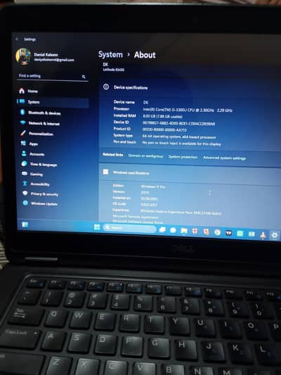 DELL laptop in new condition Core i5