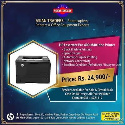 HP Laserjet Printer Pro 400/ 2015/ 1320/ 2035/ M605/ M608/M612 / 1536