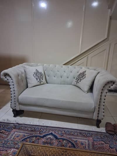 7xSeater Cloth SofaSet with 7xCushions for Sale