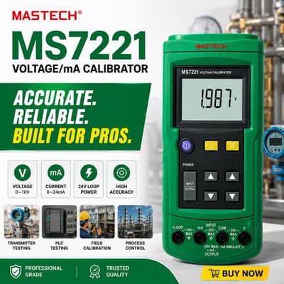 MS7221 MASTECH Voltage/mA Calibrator in Pakistan