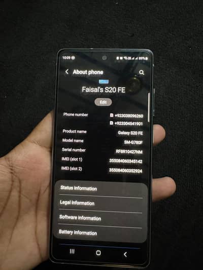 Samsung Mobile S20 FE