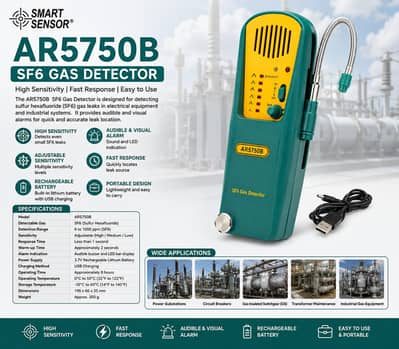 SF6 Gas Detector price in pakistan AR5750B Smart Sensor