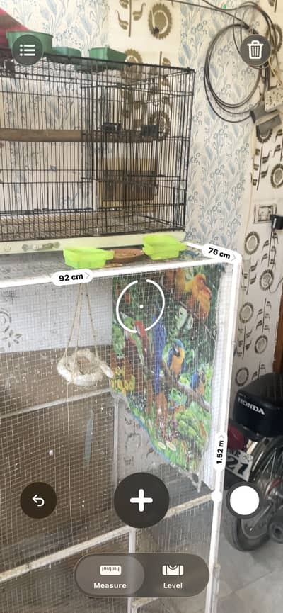 Parrot cage for sale