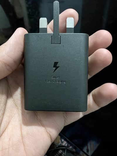 Samsung 45w charger PD port Uk plug like new original pic's