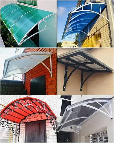 Fiber shades -Car parking shades -Fiber sheds- Fiber shades sheet