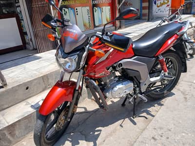 suzuki GSX- 125 for sale laike new  bht saf bike hai