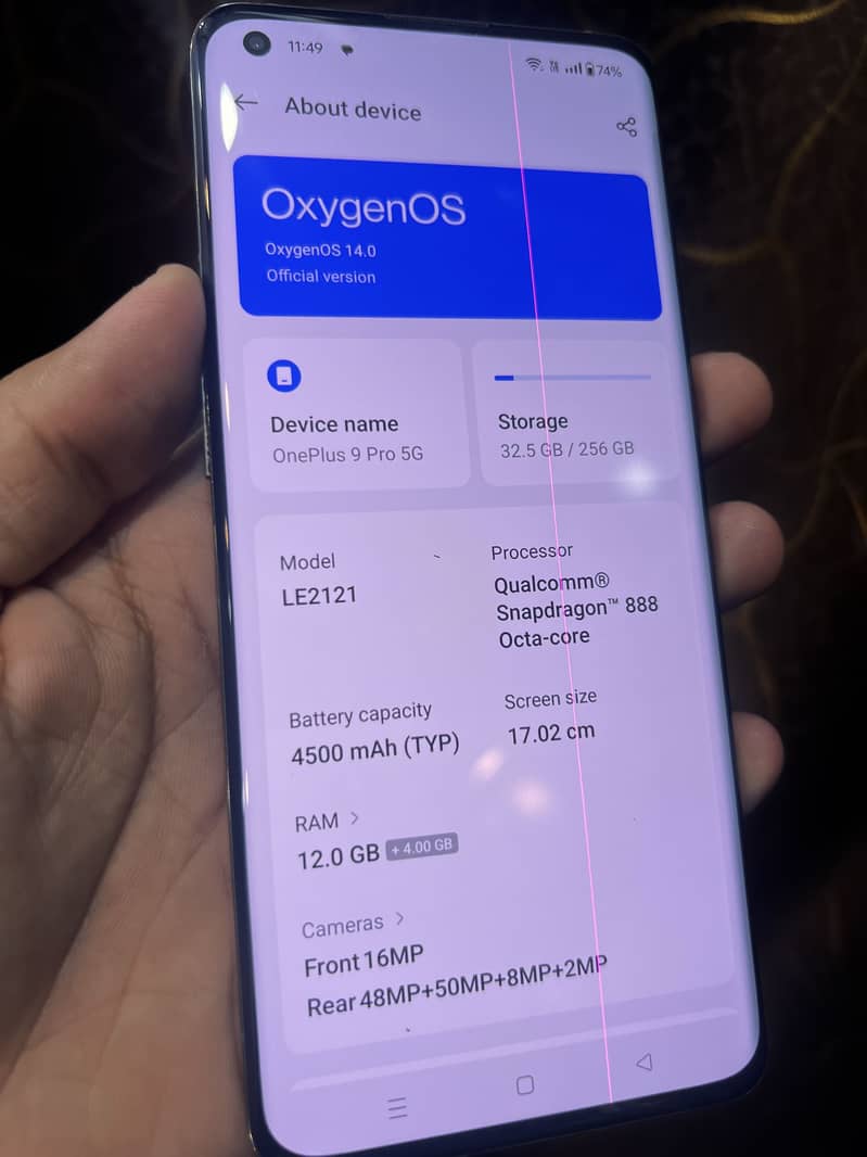 One Plus 9 Pro 9