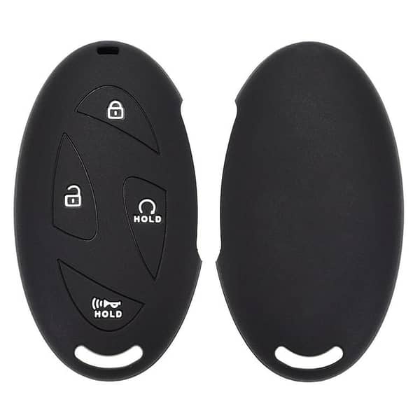 Silicone Key Cover for Hyundai Tucson Hybrid NX4 (2022–2025) – Smart Key Fob Protector Case for Elantra Hybrid, Sonata N-Line, and PHEV