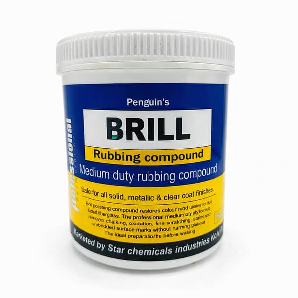 Brill Rubbing Compound 1kg | Car Scratch Remover for Paint Correction and Polishing