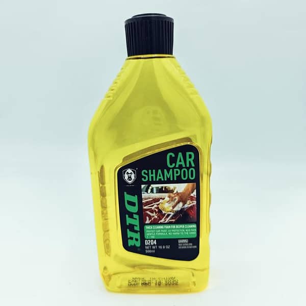 DTR Car Shampoo – 500ml / 1L | High-Foam Wash with Wax for Deep Cleaning and Shine