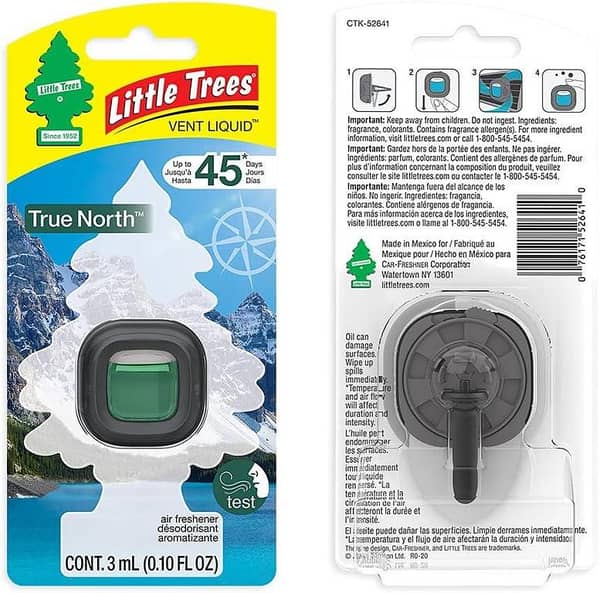 LITTLE TREES True North Vent Liquid Car Air Freshener