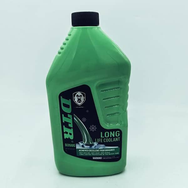 GTR Long Life Coolant – Ready-to-Use Engine Coolant with Anti-Rust, Anti-Freeze Protection for Car and Bike Radiators
