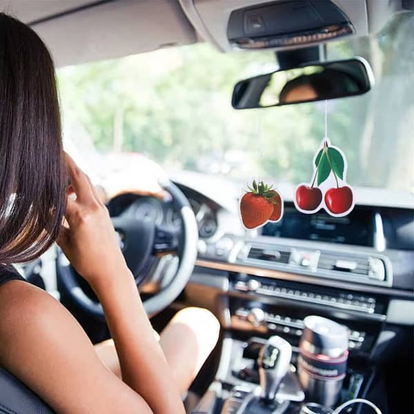 Cherry Shape Car Hanging Air Freshener Card - Cherry